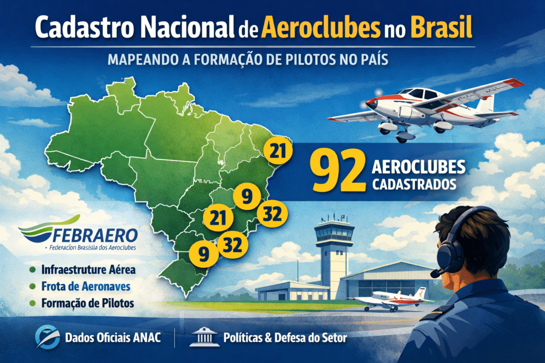 Cadastro nacional de aeroclubes no Brasil é lançado_Imagem Ilustrativa