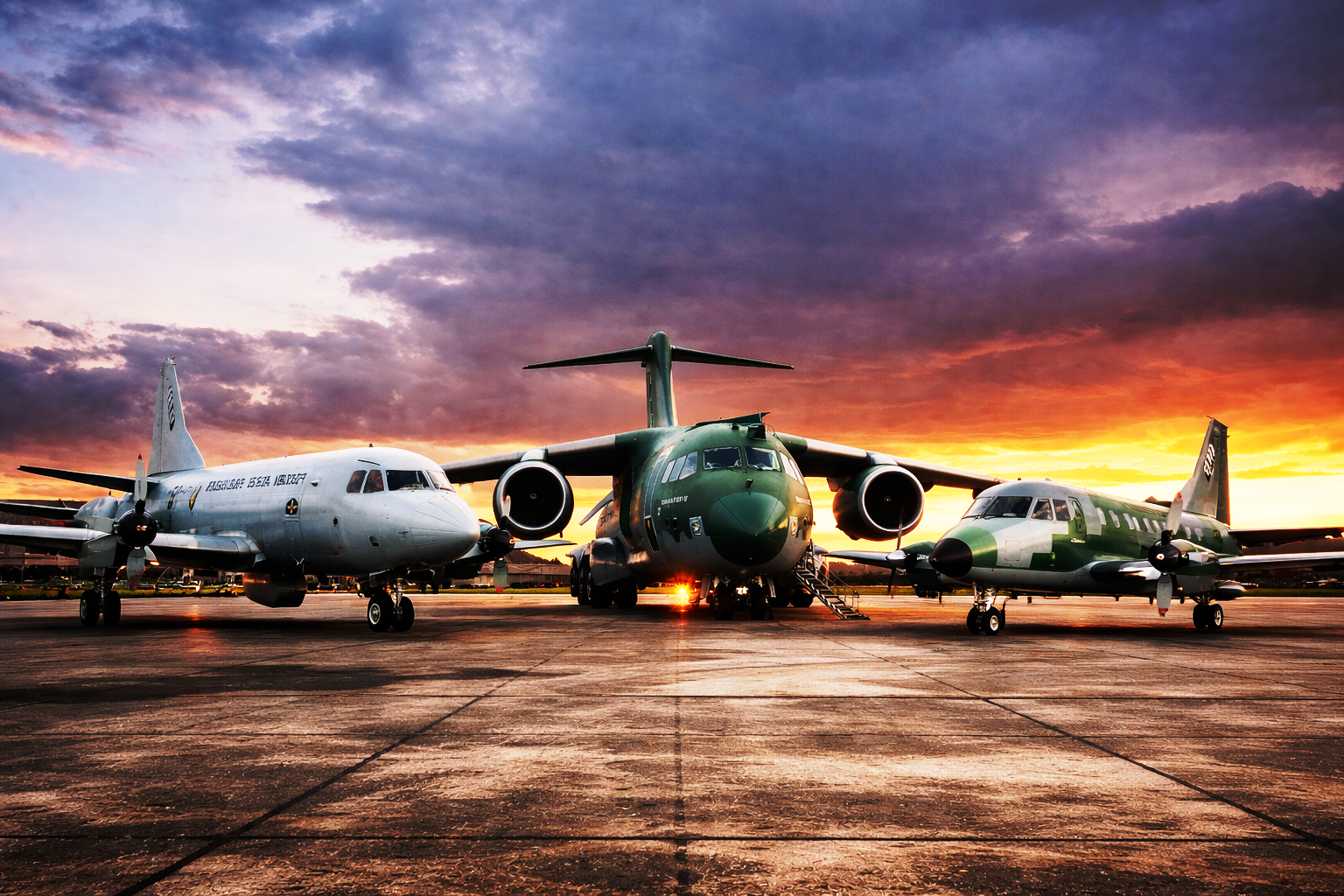 Frota de transporte e patrulha da FAB expõe a prontidão no limite_Imagem ilustrativa