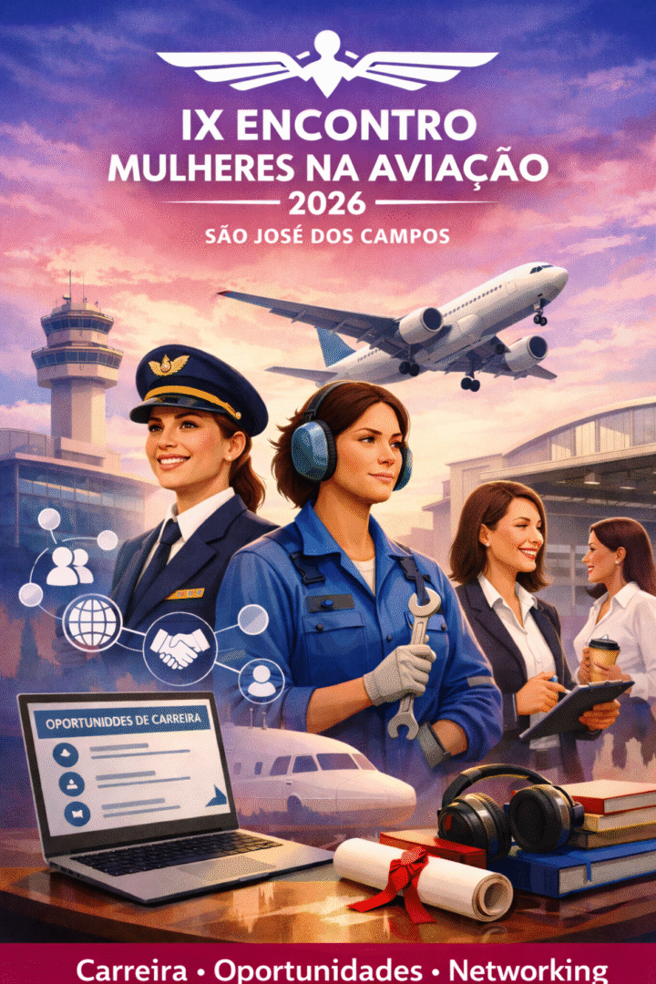 IX Encontro Mulheres na Aviação 2026_Imagem ilustrativa.