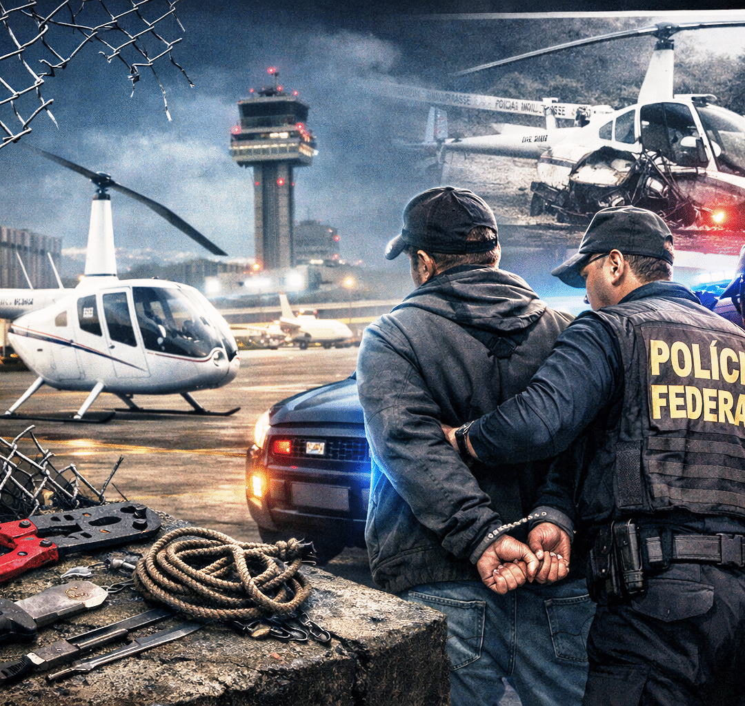 Homem que já tentou furtar helicóptero em Caxambu (MG) invade área restrita de Congonhas