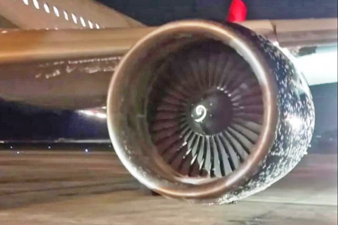 Imagens exclusivas do AeroIn mostram danos no motor do Airbus A330 da Delta após fogo durante decolagem em Guarulhos1
