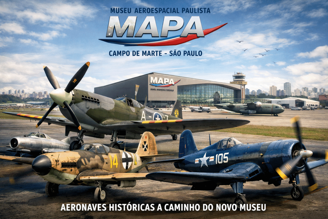 Novas Aeronaves para o MAPA Museu Aeroespacial Paulista_Imagem Ilustrativa 1