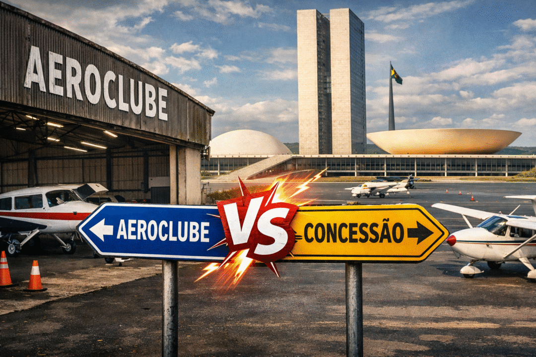 Projeto que protege os aeroclubes avança no Senado e amplia discussão sobre uso de hangares em aeroportos_Imagem Ilustrativa