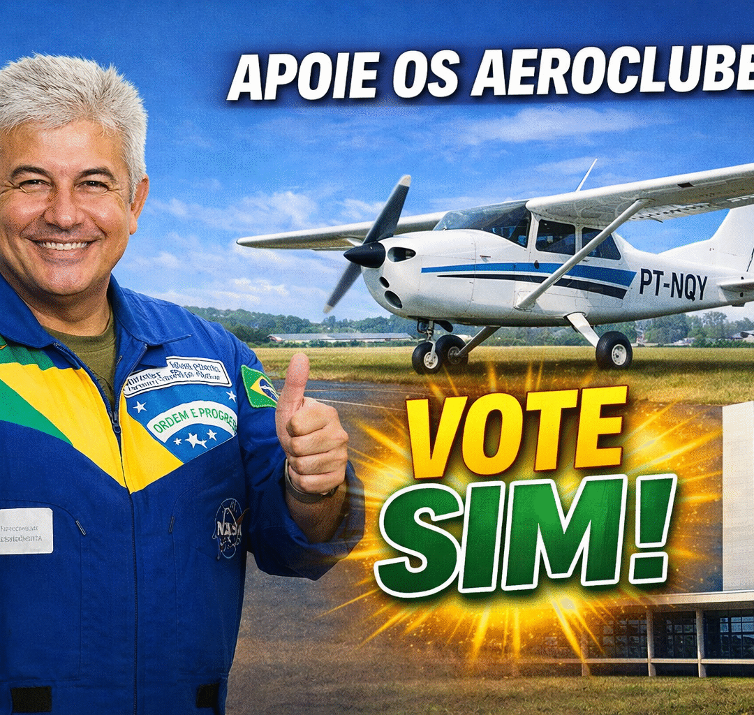 Senador Marcos Pontes pede mobilização por Aeroclubes e reforça votação no Senado