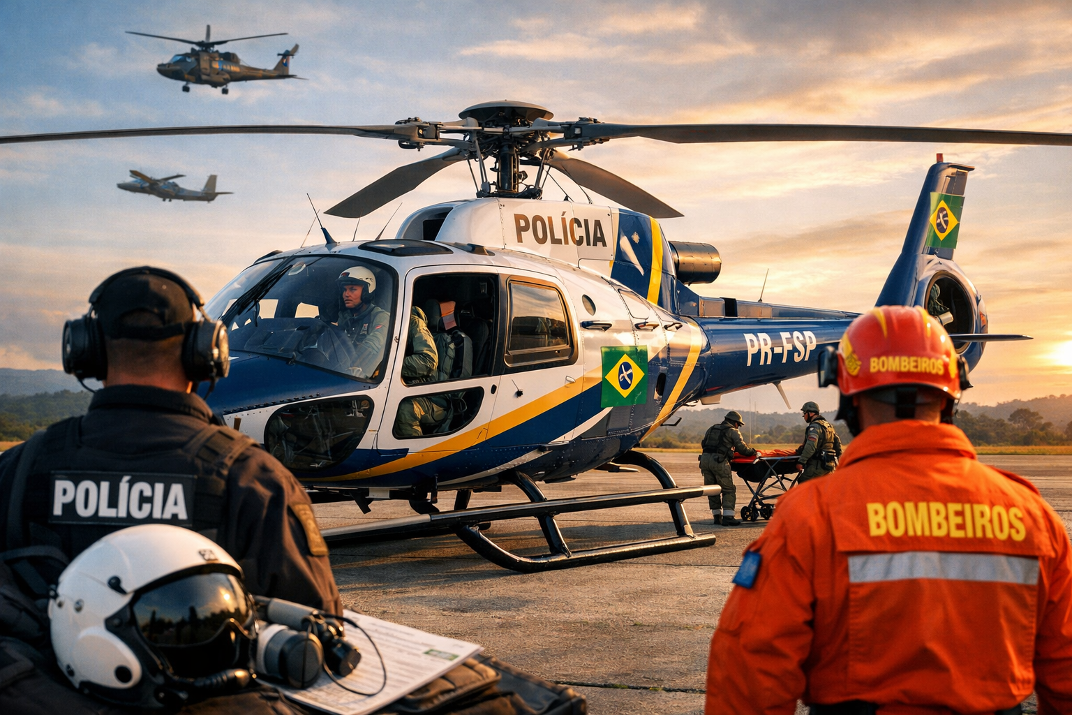 Senasp lança licitação inédita para formar pilotos de helicóptero para forças de segurança_Imagem Ilustrativa