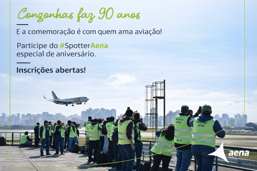 Spotter Day Aeroporto de Congonhas 90 anos_Imagem Aena Brasil 1
