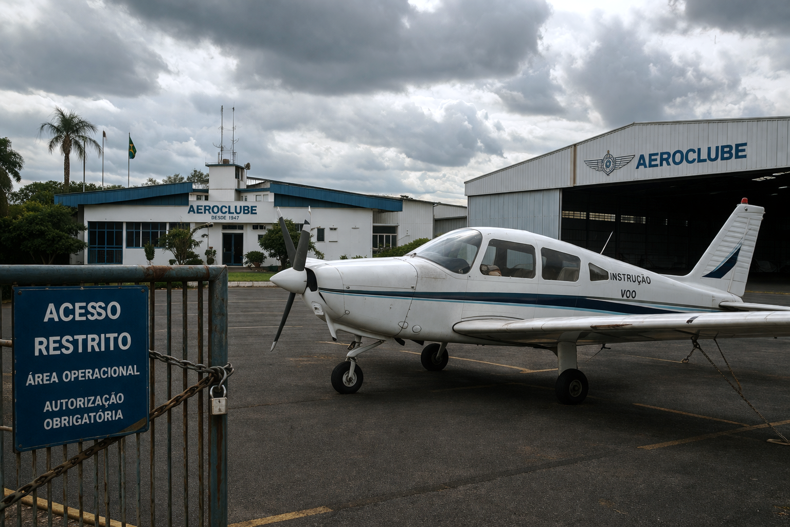 Aeroclube de Marília é sufocado e caso mobiliza o Brasil inteiro_Imagem Ilustrativa