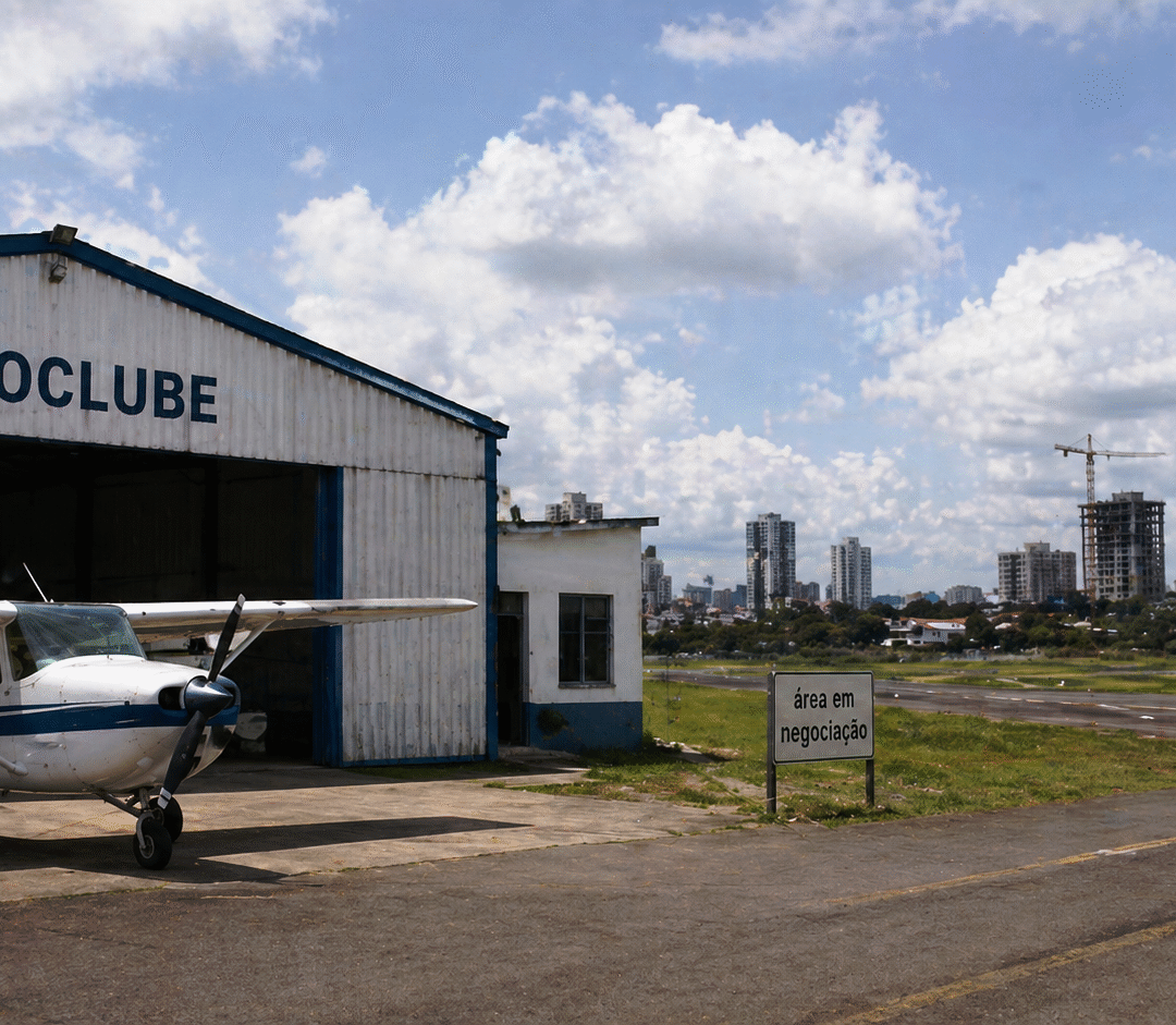 Aeródromos públicos concedidos estão virando negócio imobiliário no Brasil? O alerta silencioso que preocupa a aviação brasileira