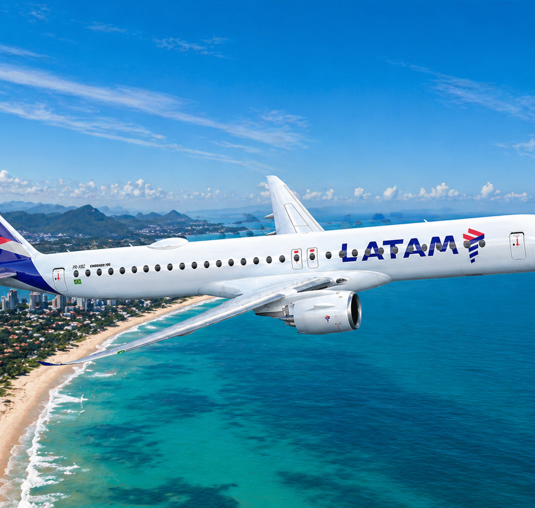 LATAM contrata pilotos para Embraer E195 E2 e quebra padrão histórico na pintura