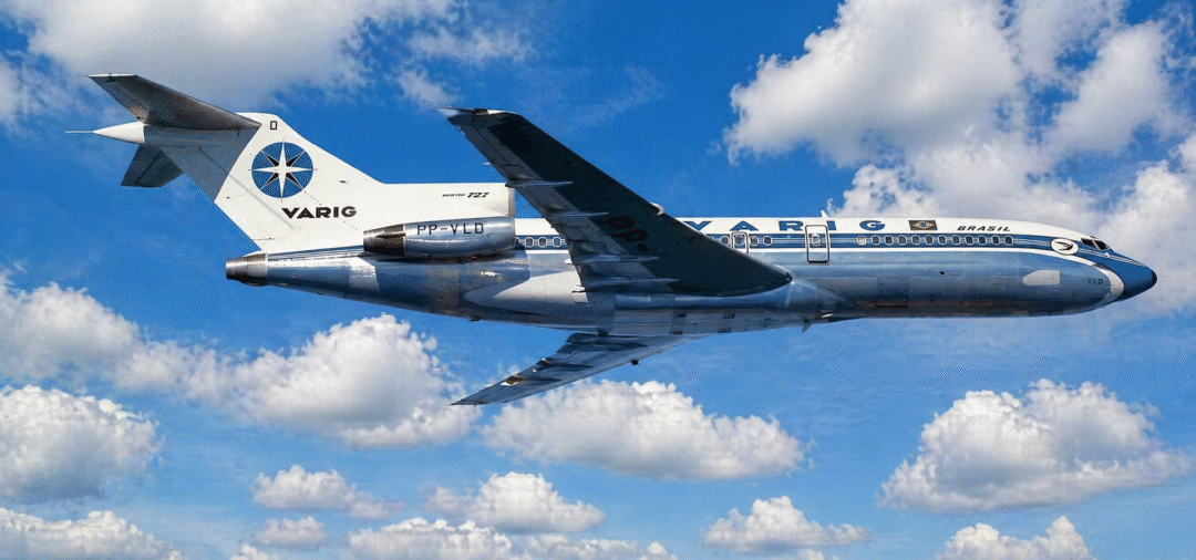 Boeing 727 PP VLD do Projeto Varig Vive_Imagem Ilustrativa
