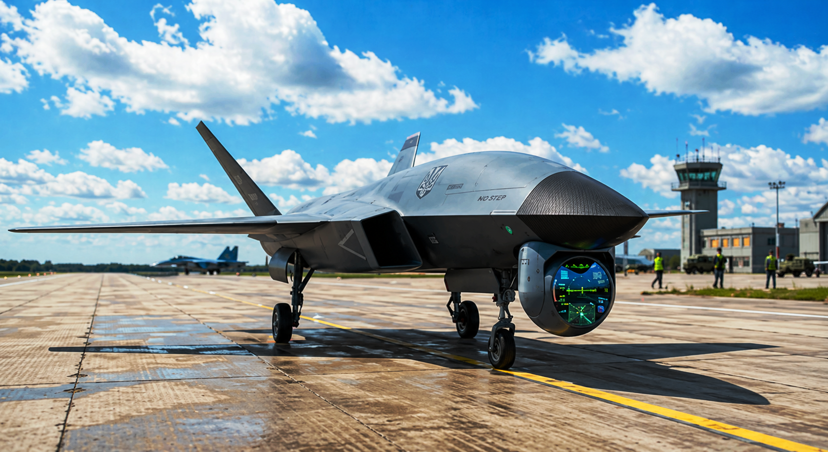 Drones interceptor operado remotamente na Ucrânia_Imagem Ilustrativa