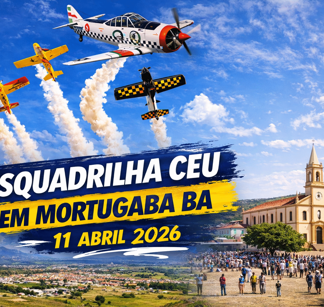 11 ABR 2026 Demonstração da Esquadrilha CEU em Mortugaba BA