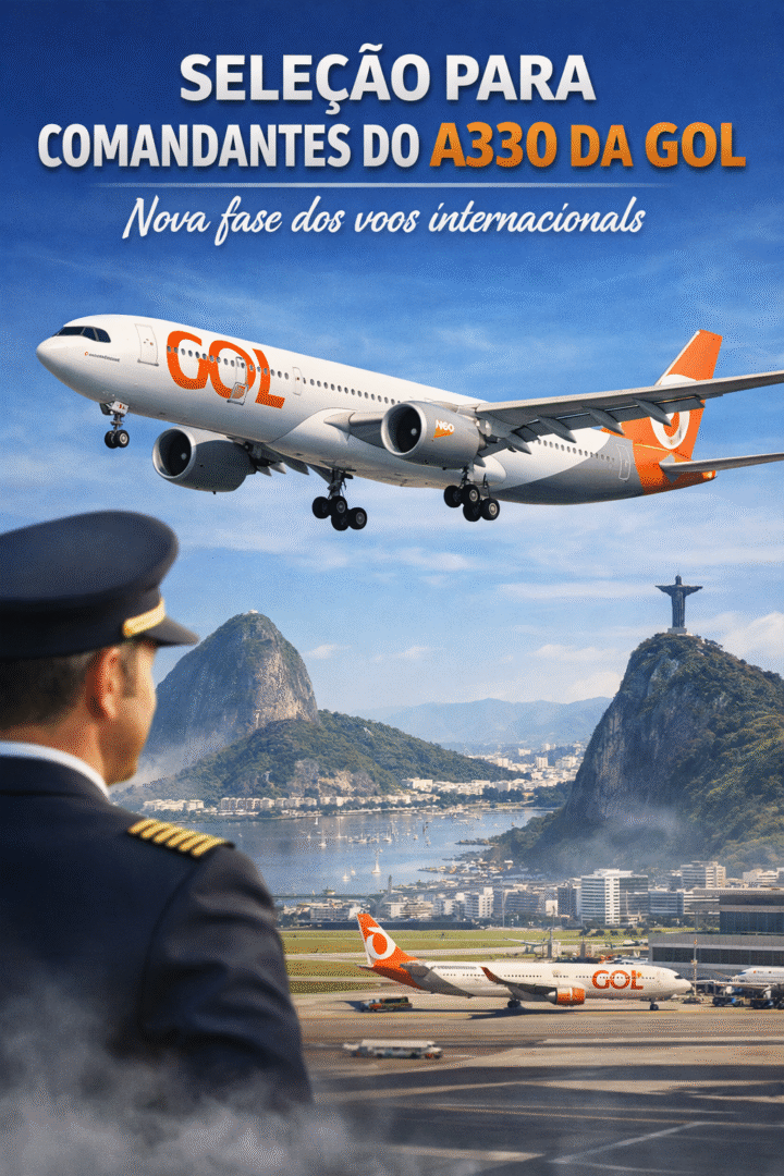 GOL abre seleção para comandantes do A330