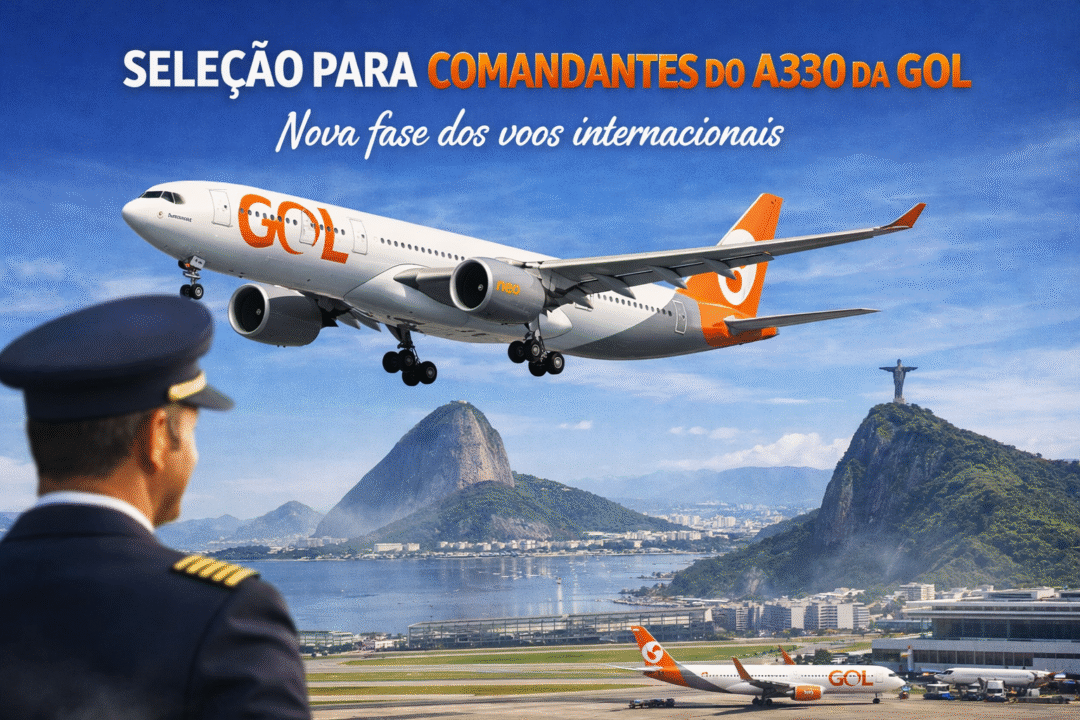 GOL abre seleção para comandantes do A330_Imagem ilustrativa1