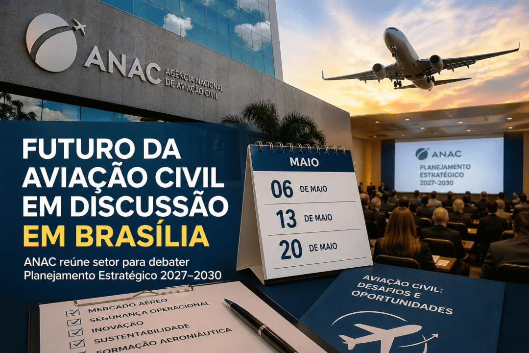 O futuro da aviação discutido pela ANAC em Brasília
