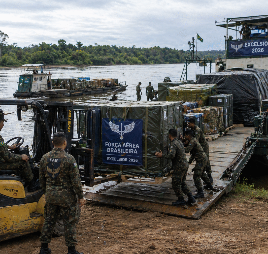 FAB ajusta detalhes finais do EXCELSIOR 2026 para ação humanitária na Amazônia