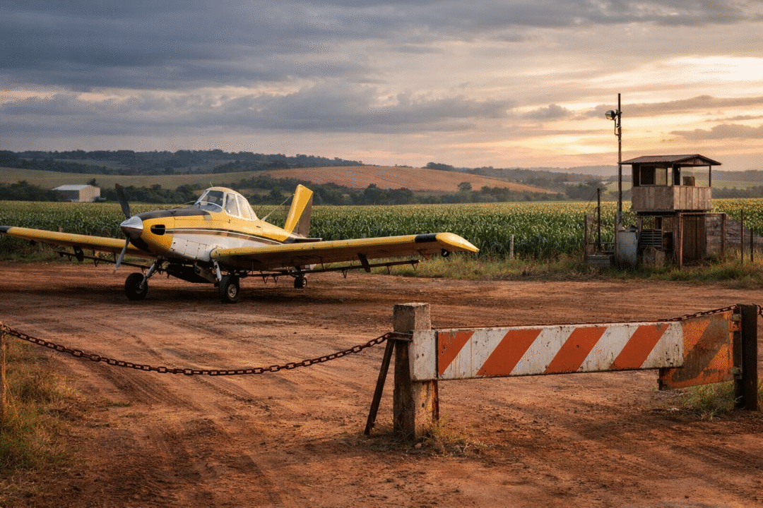 Prefeito proíbe aviação agrícola de voar na cidade_Imagem Ilustrativa