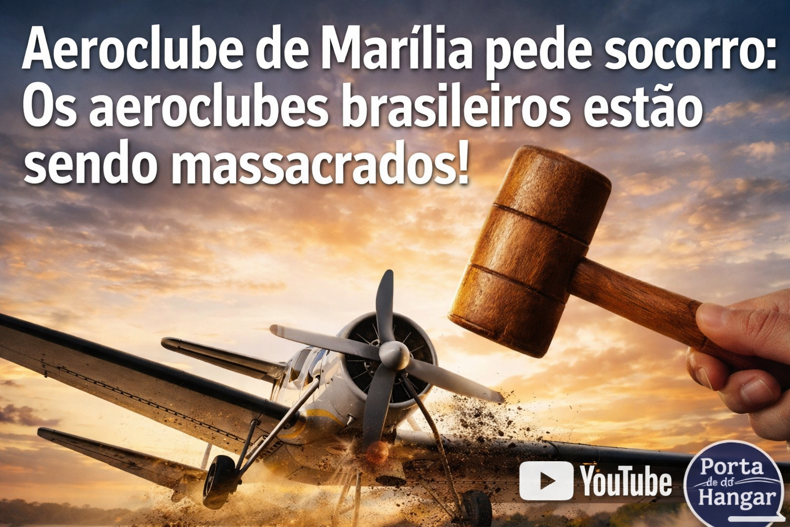 Programa Porta de Hangar entrevista Cmte Jolando Gatto Presidente da FEBRAERO