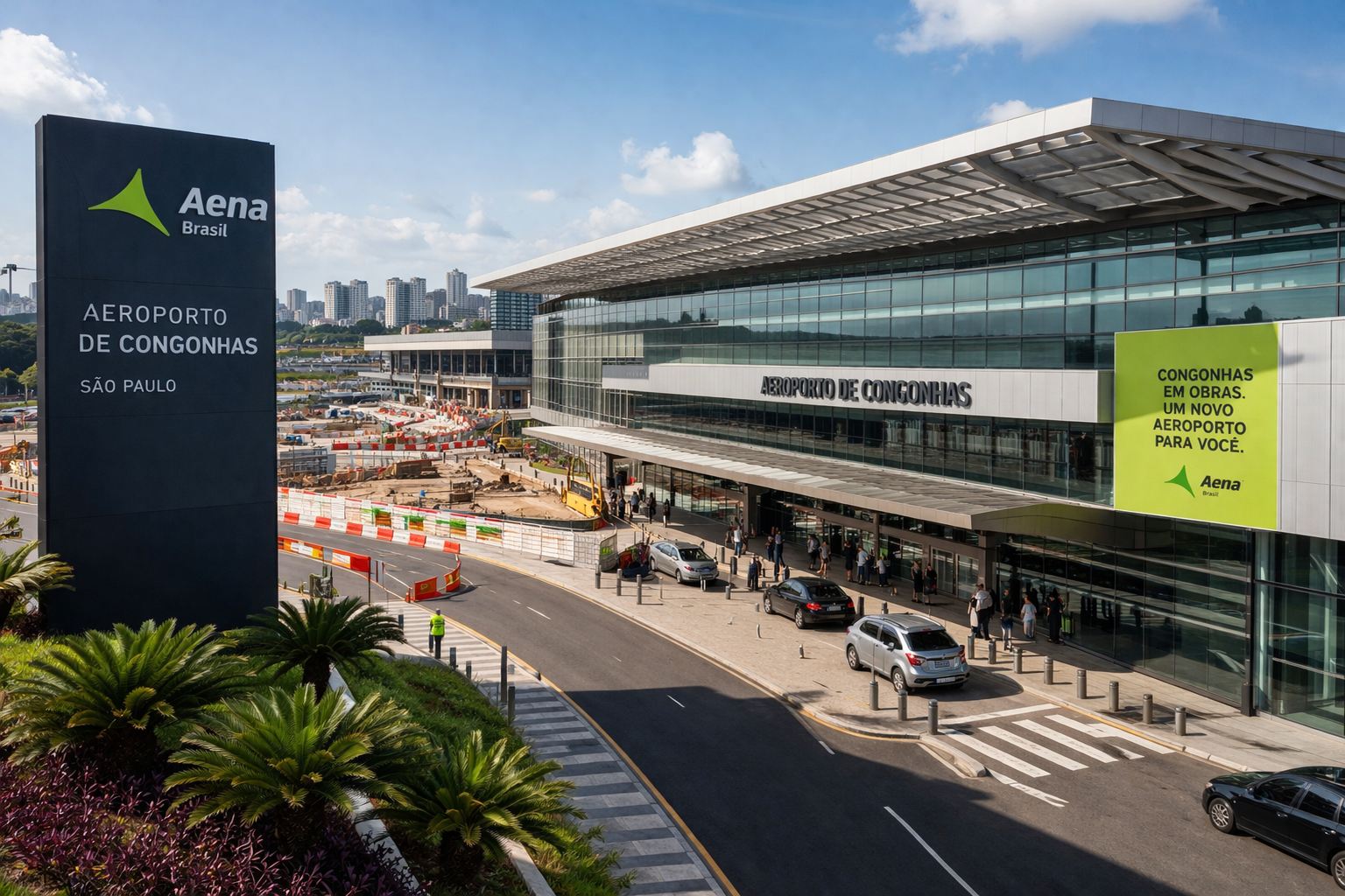 Reforma para melhorias no Aeroporto de Congonhas_Imagem ilustrativa