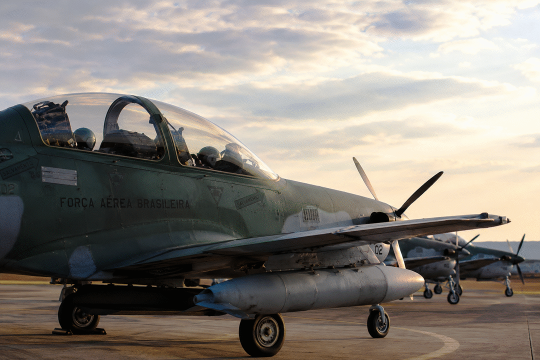 A-29 Super Tucano da FAB_Imagem Ilustrativa