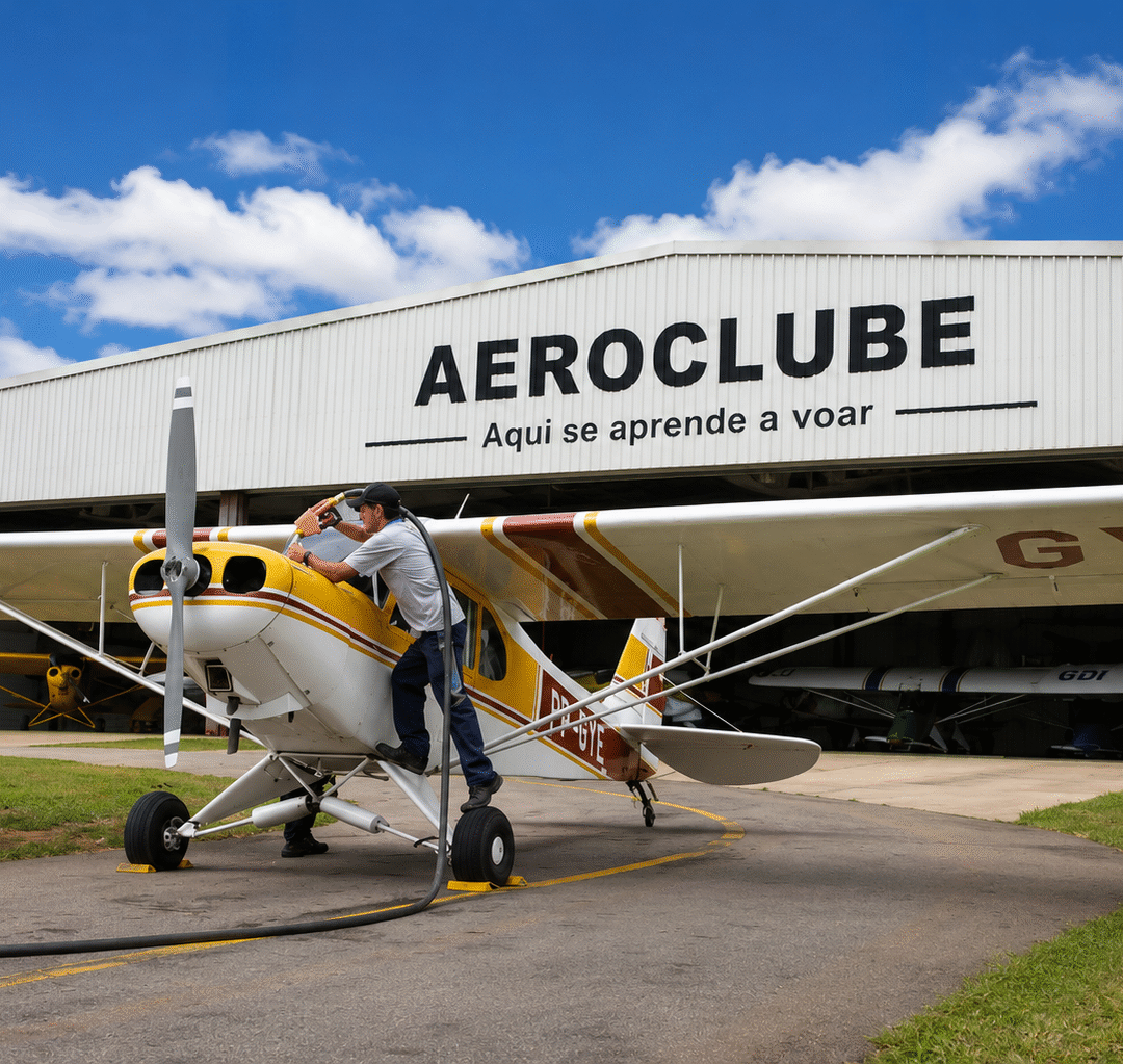 Grandes pilotos começam nos pequenos Aeroclubes