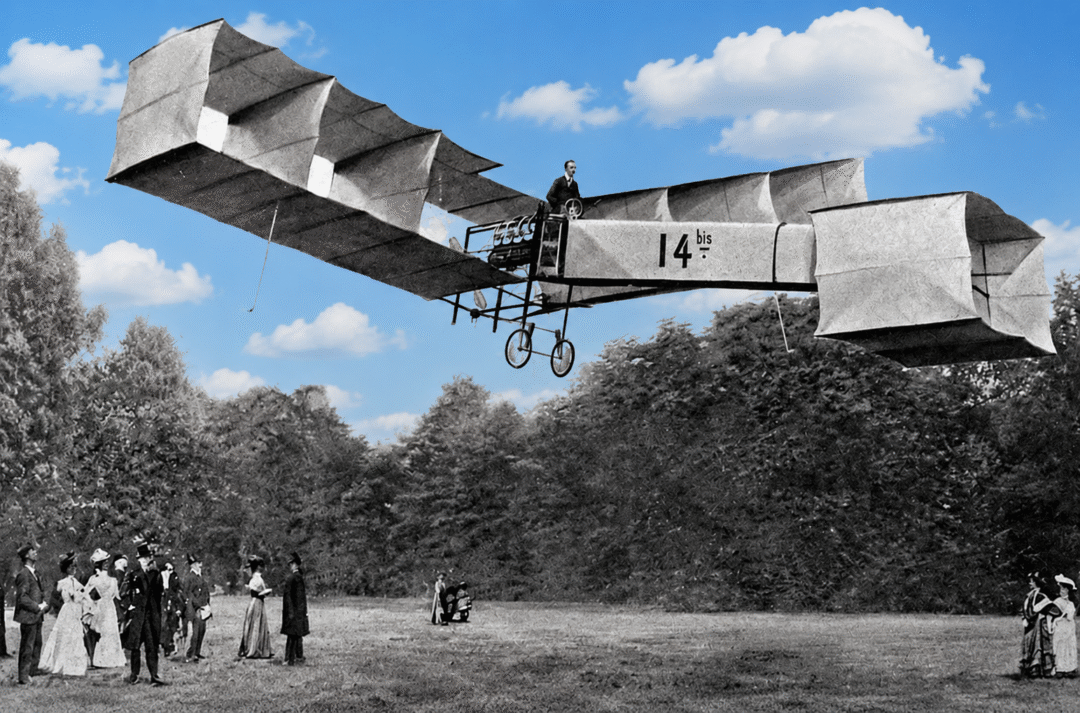 Aeronave 14 BIS do Santos Dumont_Imagem Ilustrativa