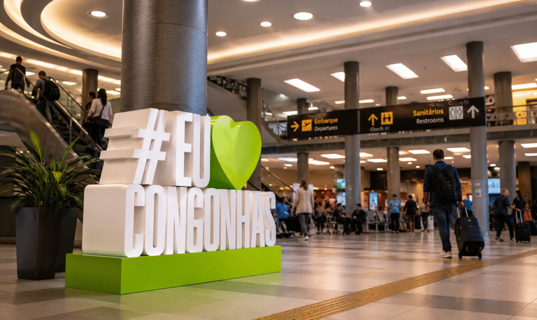Aeroporto de Congonhas vai dobrar área comercial_Imagem Ilustrativa