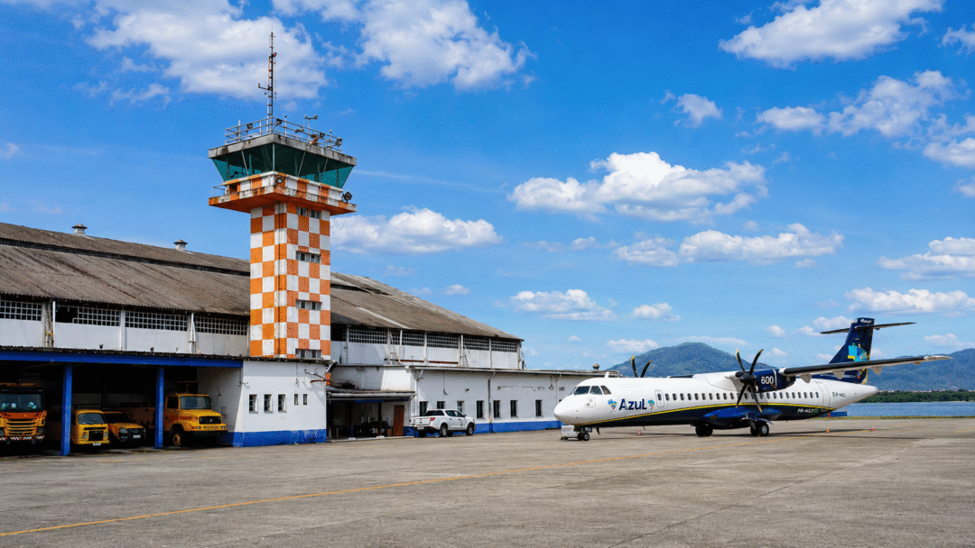 Aeroporto de Guarujá terá voos com até 50 passageiros_Imagem Ilustrativa.