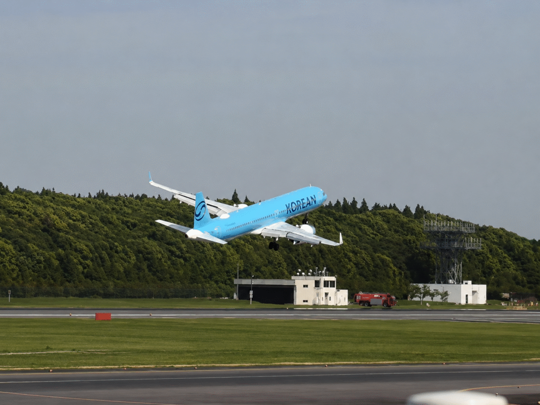 Airbus A321neo da Korean Air tocar a pista e arremeter durante uma aproximação crítica no Aeroporto de Narita_Imagem Ilustrativa