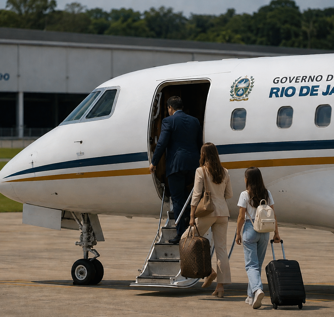 Jatinhos pagos pelo governo do Rio levaram ex-governador e família à Fórmula 1