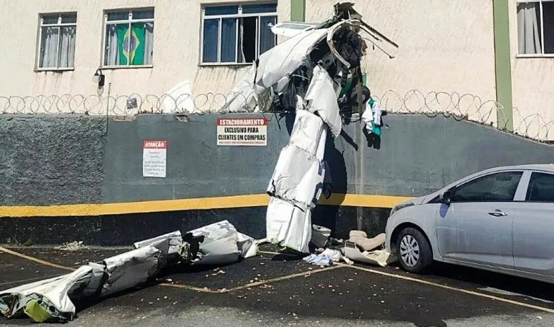 Acidente com avião em Belo Horizonte após decolar da Pampulha deixa três mortos