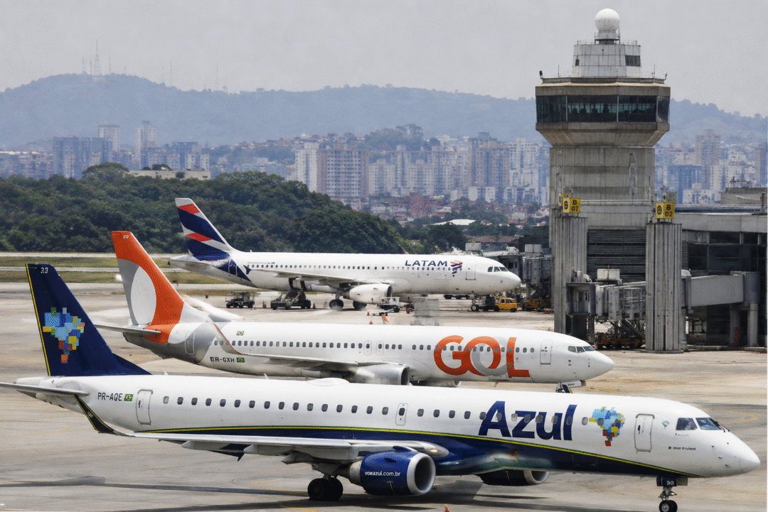 Azul, Gol e LATAM iniciam cortes na malha aérea_Imagem Ilustrativa