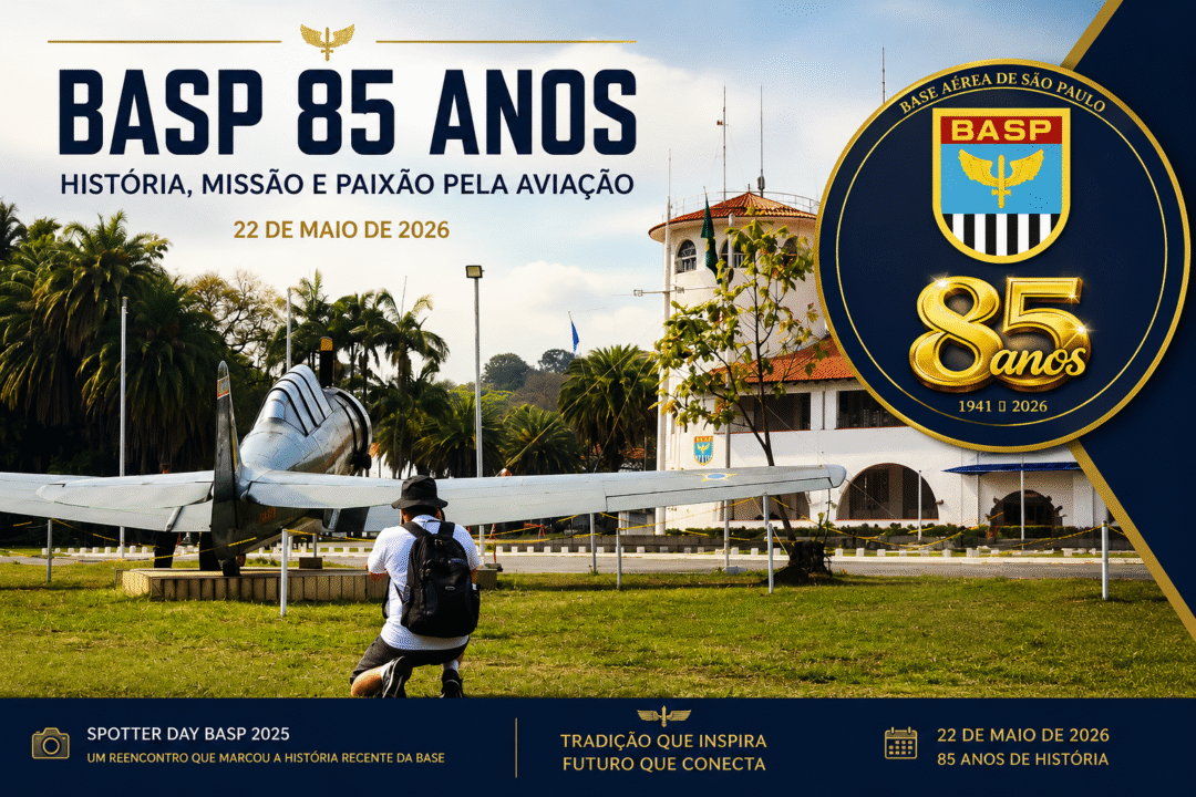 BASP completa 85 anos e um momento marcante foi o Spotter Day 2025_Imagem Ilustrativa