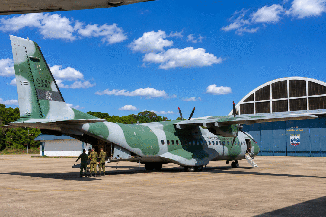 C-105 Amazonas na BASP_Imagem divulgação