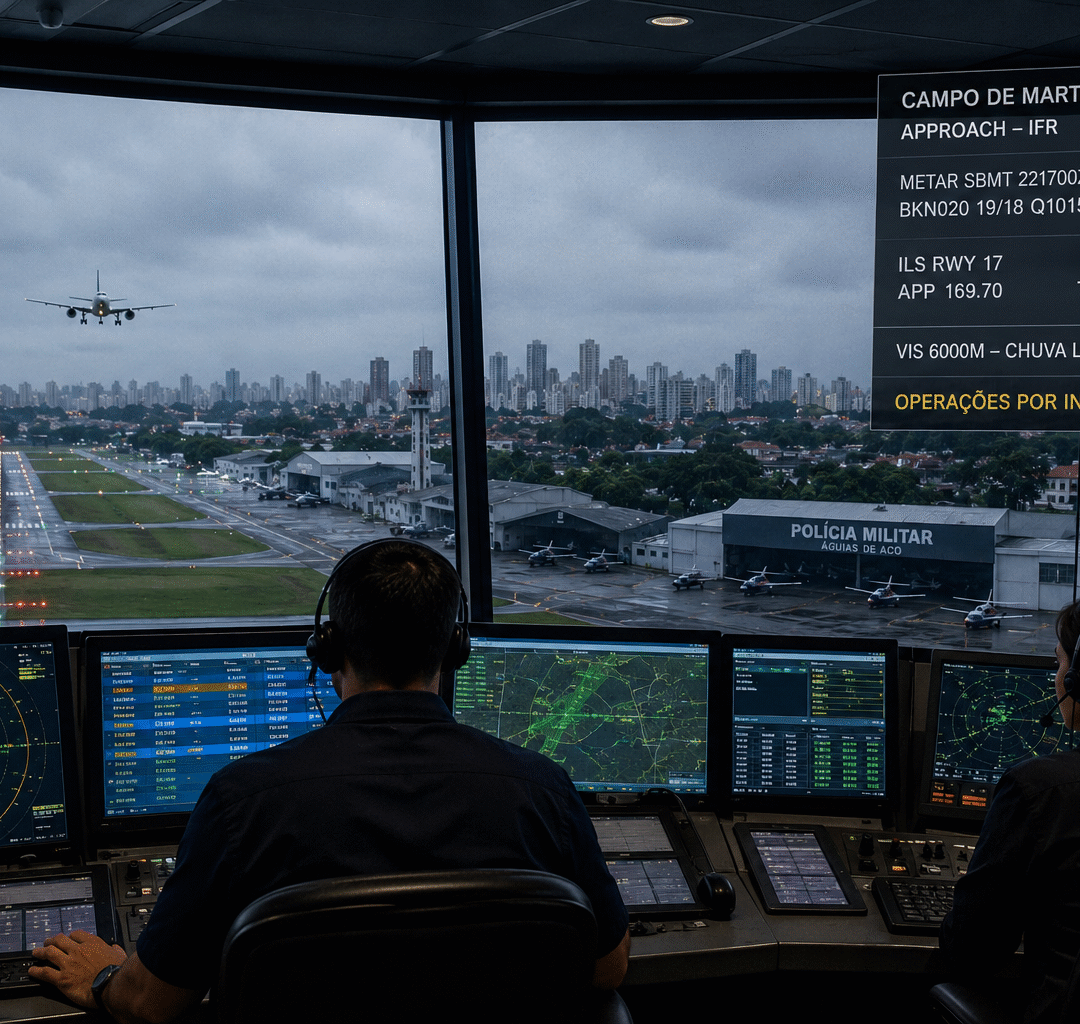 Construtoras se opõem a voos por instrumentos no Aeroporto Campo de Marte