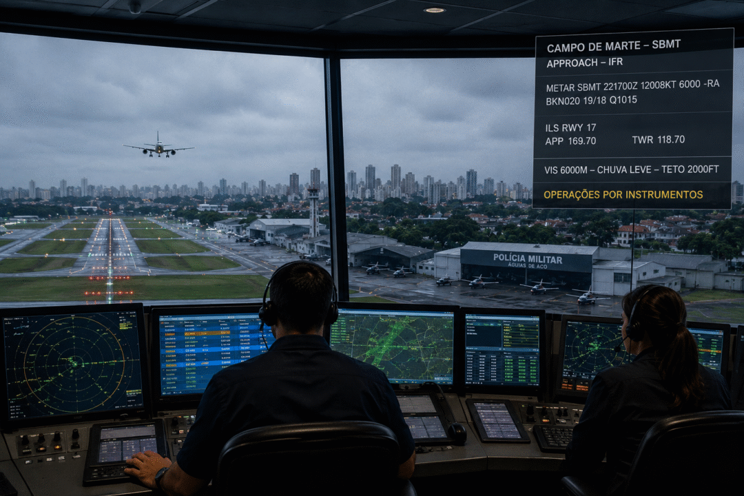Construtoras contra operação do Aeroporto de Campo de Marte por instruento_Imagem Ilustrativa.