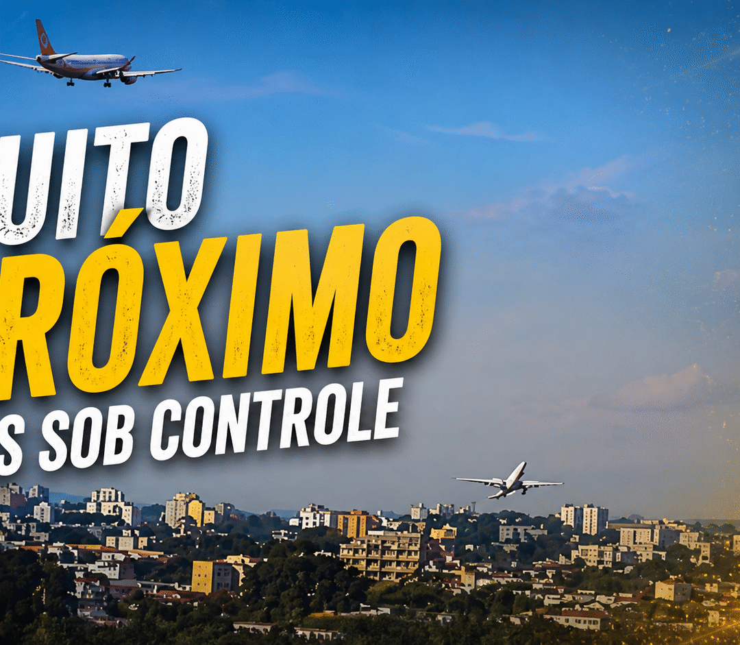 Quase colisão em Congonhas foi mal interpretada? Entenda o que realmente aconteceu entre os jatos