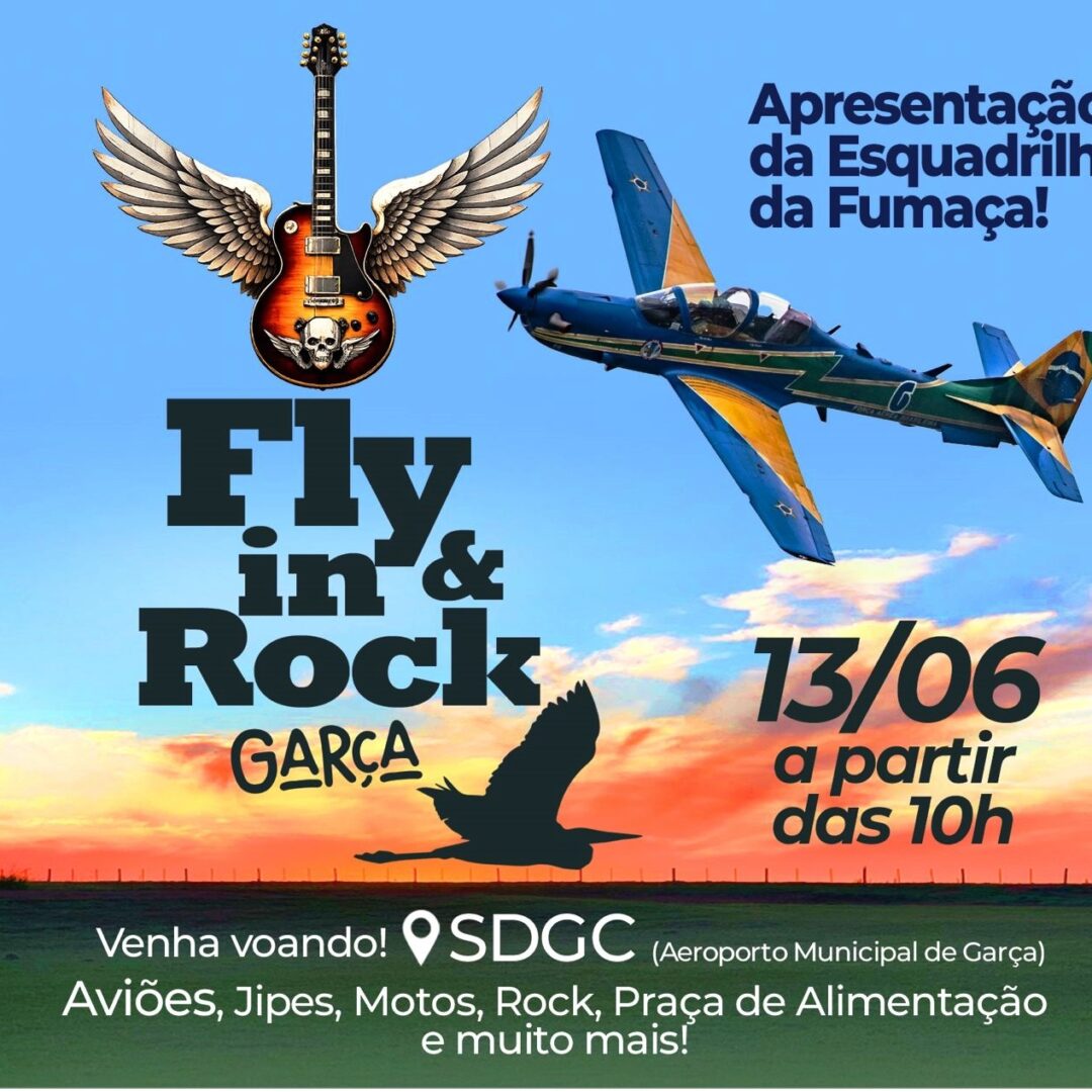 13 JUN 2026 Fly In Rock Garça-SP 2026