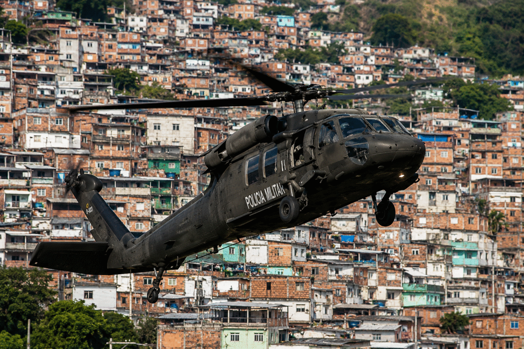 Helicóptero Black Hawk da Polícia Militar do RJ_Imagem Ilustrativa