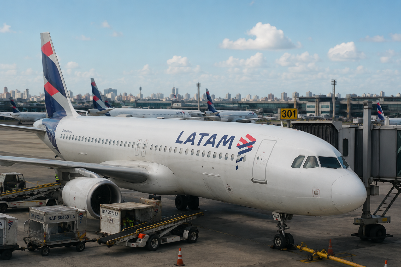 Latam vai reduzir ofertas de voos em Junho_Imagem Ilustrativa