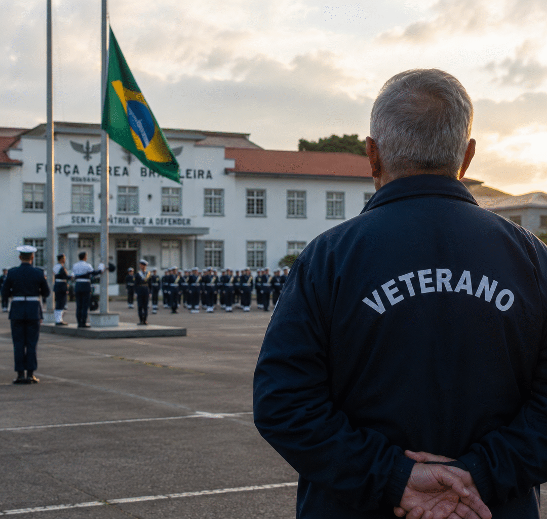 O militar deixa de ser militar ou apenas passa a servir de outra forma?