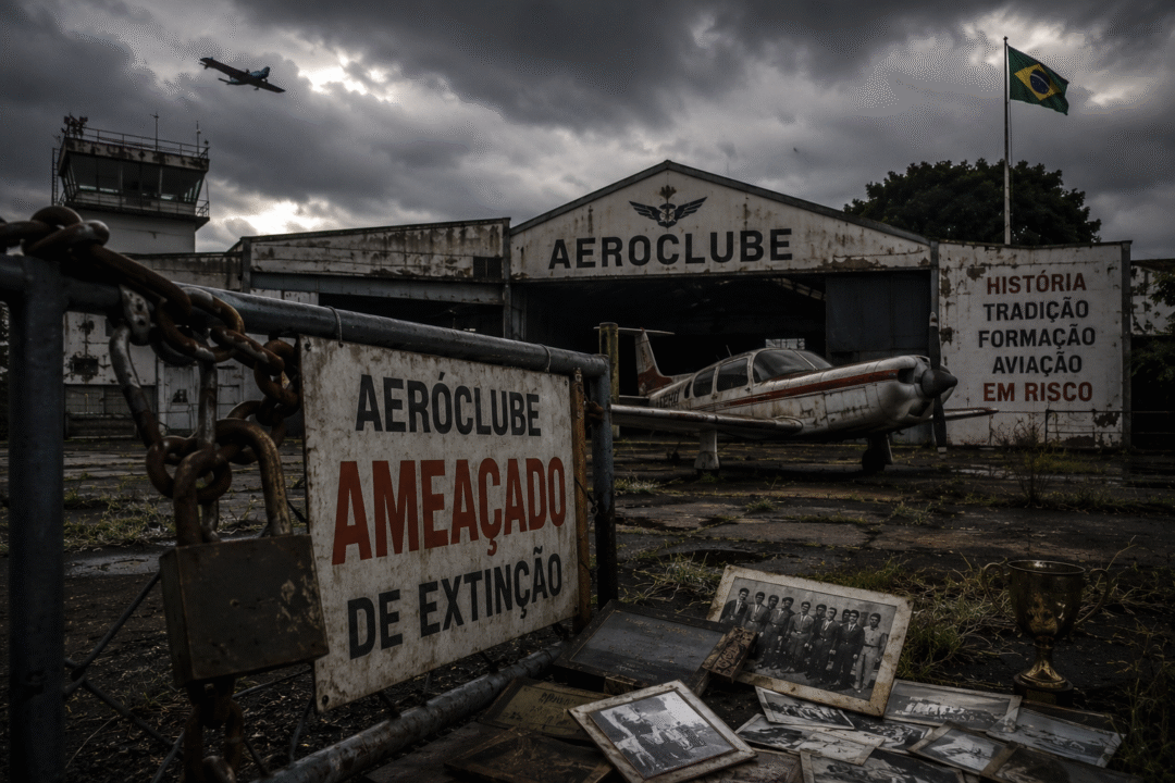 Os aeroclubes não estão fechando porque querem_Imagem Ilustrativa