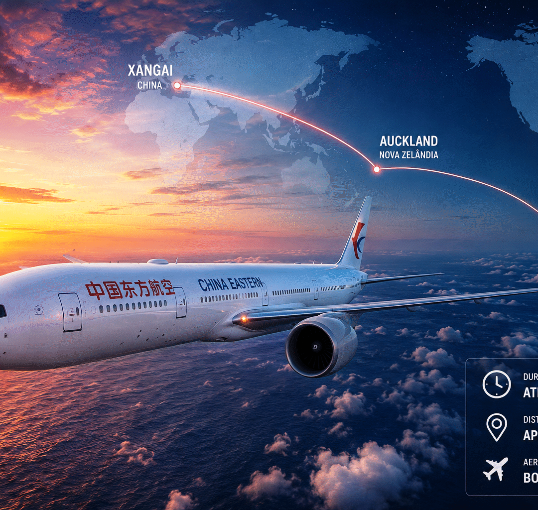 Voo comercial direto mais longo do mundo liga China à Argentina e reacende debate na aviação