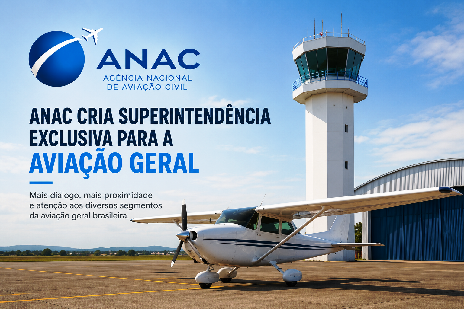 ANAC cria superintendência exclusiva para a Aviação Geral_Imagem Ilustrativa 1