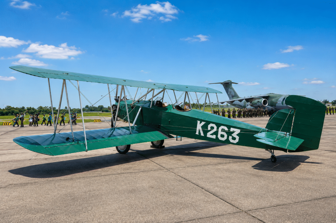 Avião Curtiss Fledgling K-263 do CAN_Imgem ilustrativa