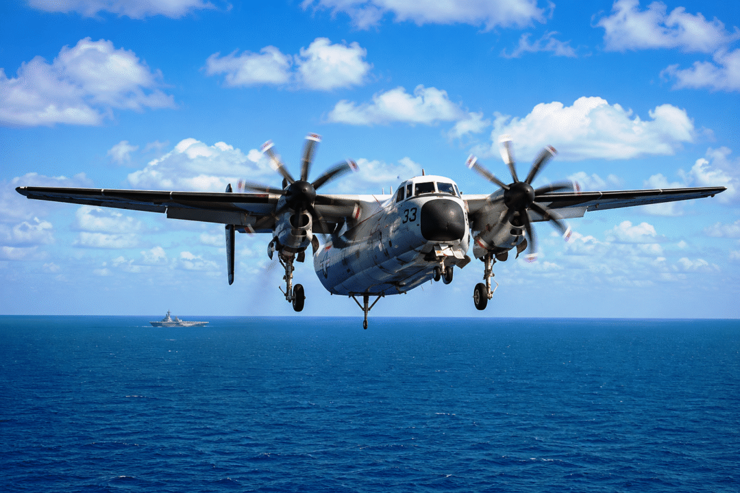 C-2A Greyhound da Marinha dos Estados Unidos antes da aposentadoria_Imagem USNAVY 2