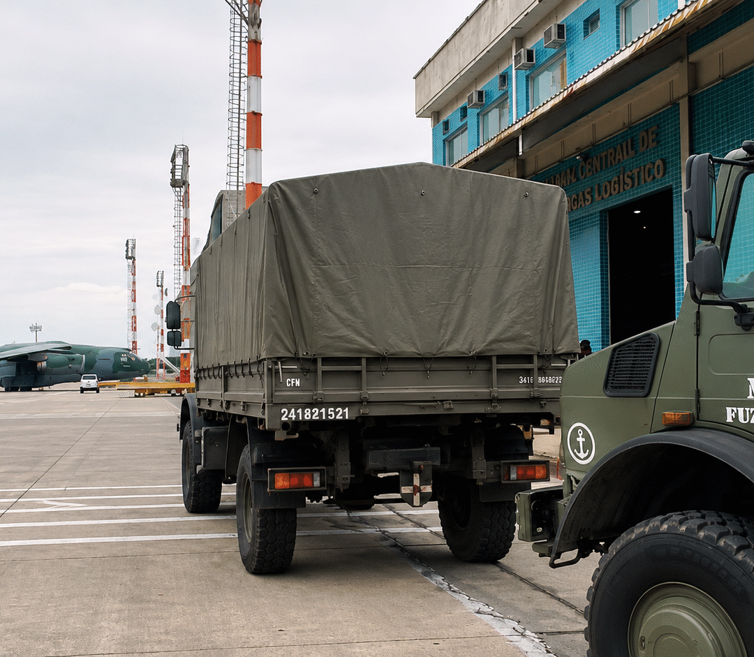 KC-390 levará ajuda da Marinha do Brasil à Venezuela para apoiar vítimas dos terremotos