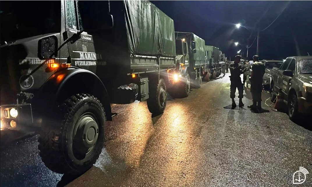 Militares-e-Equipamentos-da-Marinha-preparados-para-seguirem-para-a-Venezuela_Imagem-MB