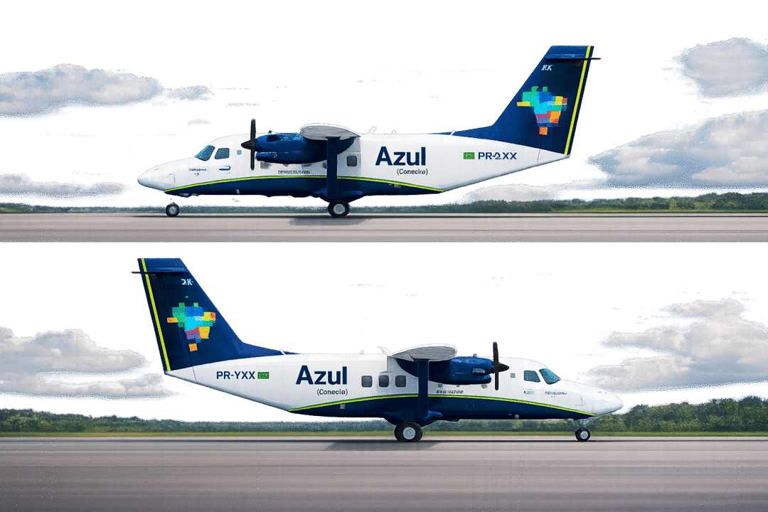 Novo avião da Azul Linhas Aérea SkyCourier_Foto Ilustrativa 2