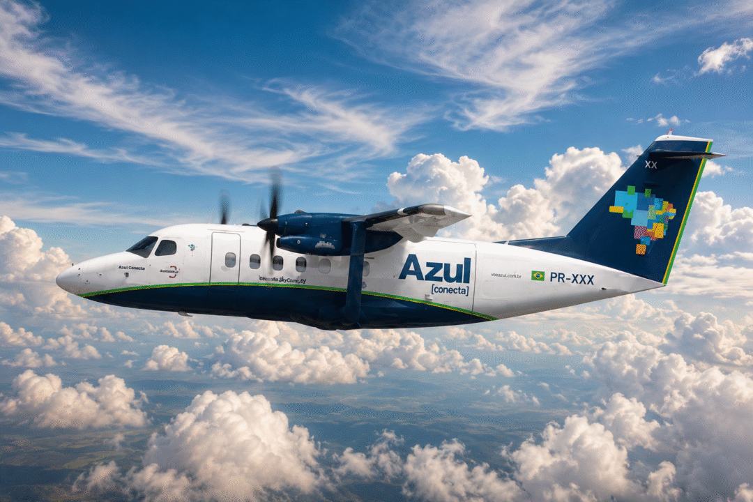 Novo avião da Azul Linhas Aérea SkyCourier_Foto Ilustrativa 3